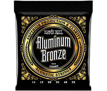 ERNIE BALL 2568 Aluminum Bronze Light 11-52 - Струны для акустической гитары