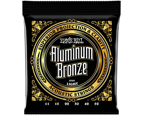 ERNIE BALL 2568 Aluminum Bronze Light 11-52 - Струны для акустической гитары
