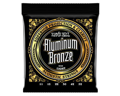 ERNIE BALL 2568 Aluminum Bronze Light 11-52 - Струны для акустической гитары