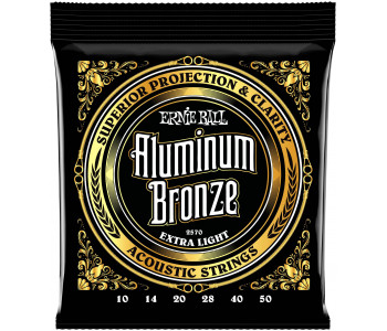 ERNIE BALL 2570 Aluminum Bronze Extra Light 10-50 - Струны для акустической гитары