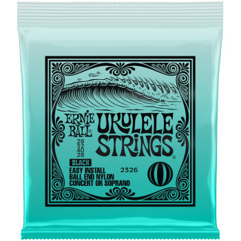 ERNIE BALL 2326 Ball end Nylon 28-40 - Струны для укулеле