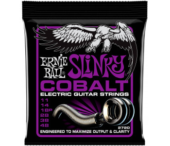 ERNIE BALL 2720 Cobalt Slinky Power 11-48 - Струны для электрогитары