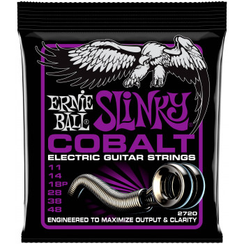 ERNIE BALL 2720 Cobalt Slinky Power 11-48 - Струны для электрогитары