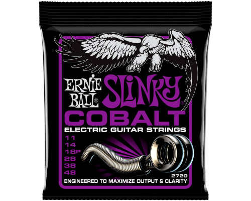 ERNIE BALL 2720 Cobalt Slinky Power 11-48 - Струны для электрогитары