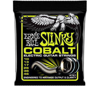ERNIE BALL 2721 Cobalt Slinky Regular 10-46 - Струны для электрогитары