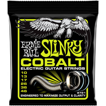 ERNIE BALL 2721 Cobalt Slinky Regular 10-46 - Струны для электрогитары