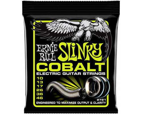 ERNIE BALL 2721 Cobalt Slinky Regular 10-46 - Струны для электрогитары