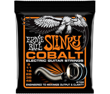 ERNIE BALL 2722 Cobalt Slinky Hybrid 9-46 - Струны для электрогитары