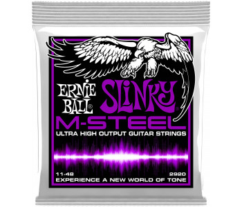 ERNIE BALL 2920 M-Steel Slinky Power 11-48 - Струны для электрогитары