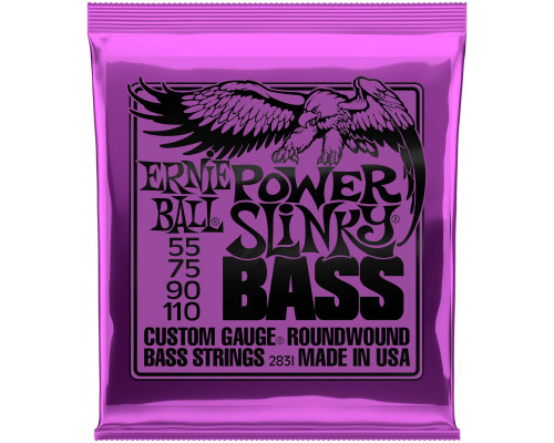 ERNIE BALL 2831 Nickel Wound Slinky Power 55-110 - Струны для бас-гитары