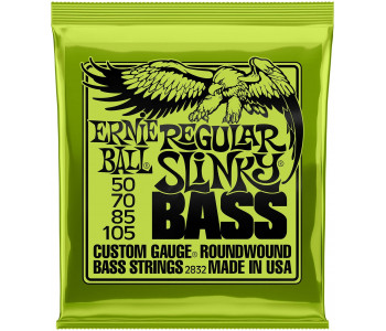 ERNIE BALL 2832 Nickel Wound Slinky Regular 50-105 - Струны для бас-гитары