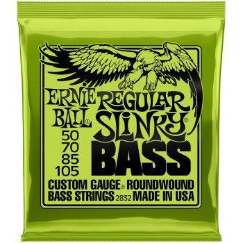 ERNIE BALL 2832 Nickel Wound Slinky Regular 50-105 - Струны для бас-гитары