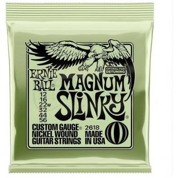 ERNIE BALL 2618 Nickel Wound Slinky Magnum 12-56 - Струны для электрогитары