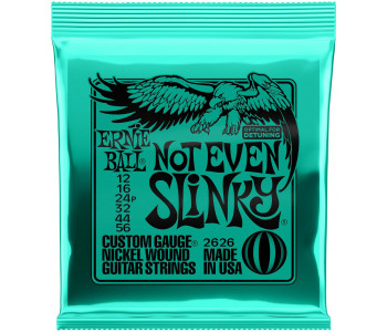 ERNIE BALL 2626 Nickel Wound Slinky Not Even 12-56 - Струны для электрогитары
