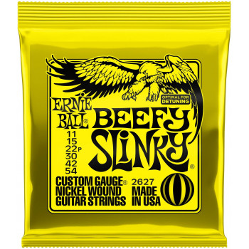 ERNIE BALL 2627 Nickel Wound Slinky Beefy 11-54 - Струны для электрогитары