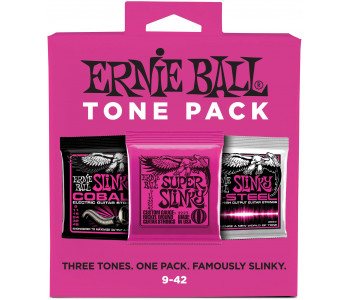 ERNIE BALL 3333 Nickel Wound/Cobalt/M-STEEL Slinky Super 9-42 - Струны для электрогитары