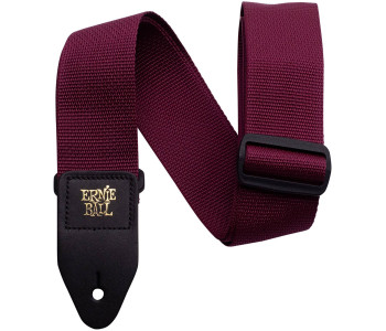 ERNIE BALL 4047 PolyPro Burgundy - Ремень для гитары