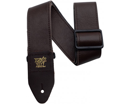 ERNIE BALL 4135 Leather Brown - Ремень для гитары
