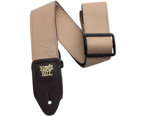 ERNIE BALL 4136 Leather Tan - Ремень для гитары