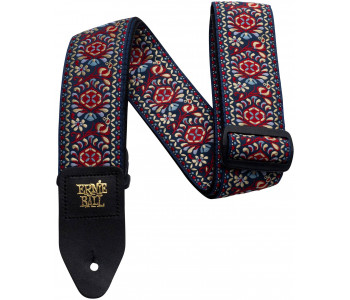 ERNIE BALL 4091 Jacquard Royal Bloom - Ремень для гитары