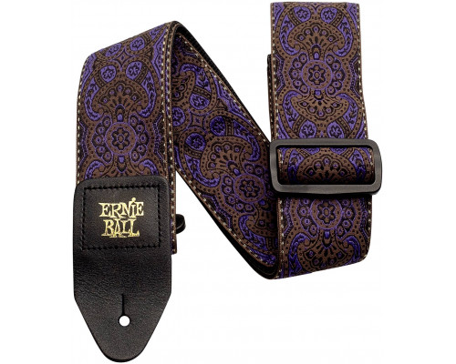 ERNIE BALL 4164 Jacquard Purple Paisley - Ремень для гитары