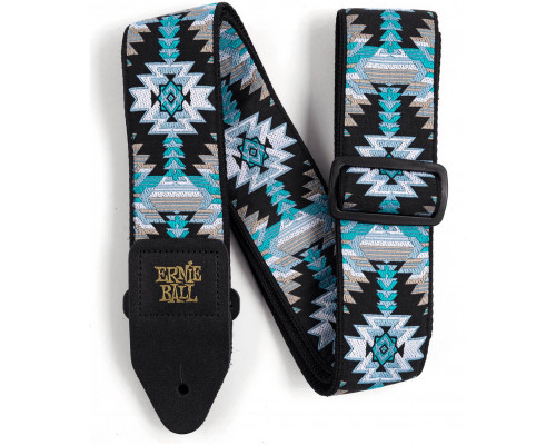 ERNIE BALL 4609 Jacquard Albuquerque Blue - Ремень для гитары