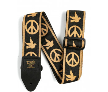 ERNIE BALL 4613 Jacquard Peace Love - Ремень для гитары