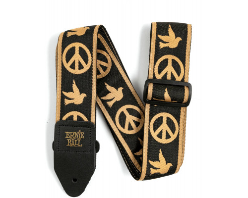 ERNIE BALL 4613 Jacquard Peace Love - Ремень для гитары