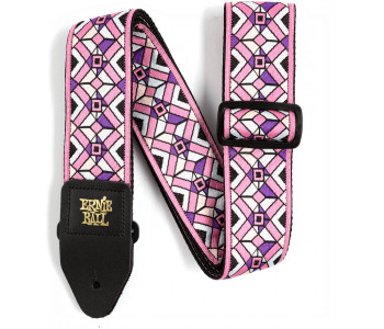 ERNIE BALL 4658 Jacquard Kaleidoscope Pink - Ремень для гитары
