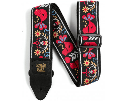 ERNIE BALL 4667 Jacquard Redbird Rising - Ремень для гитары
