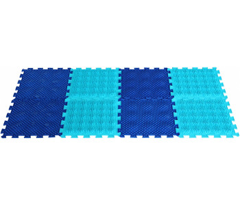 Коврик ортопедический (массажный) модульный ОРТО ПАЗЛ МИКС 'Тропа здоровья'