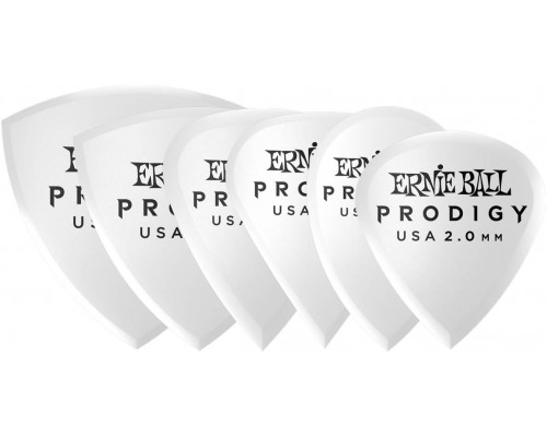 ERNIE BALL 9343 Prodigy White - Набор медиаторов