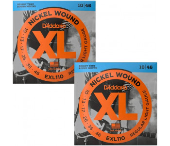 D'ADDARIO EXL110 2xPACK - Набор