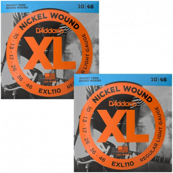 D'ADDARIO EXL110 2xPACK - Набор