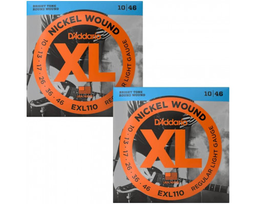 D'ADDARIO EXL110 2xPACK - Набор
