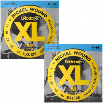 D'ADDARIO EXL125 2xPACK - Набор