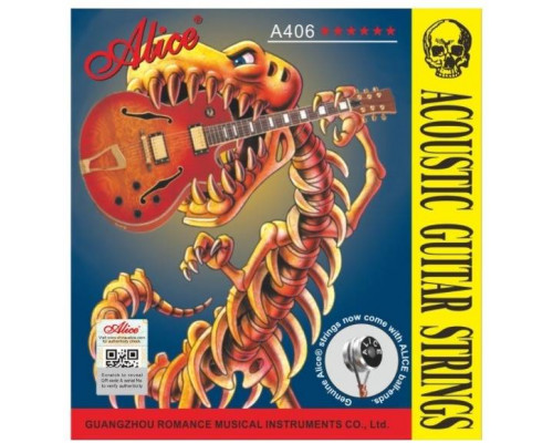 ALICE A406-L - Струны для акустической гитары