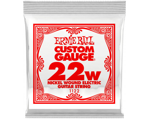 ERNIE BALL 1122 Nickel Wound .022 - Струна одиночная для электрогитары