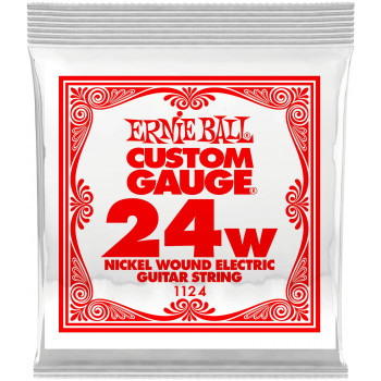 ERNIE BALL 1124 Nickel Wound .024 - Струна одиночная для электрогитары