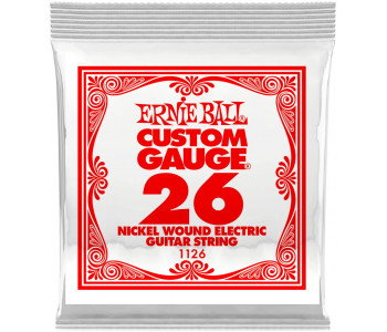 ERNIE BALL 1126 Nickel Wound .026 - Струна одиночная для электрогитары
