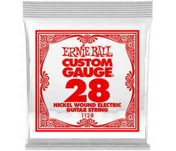 ERNIE BALL 1128 Nickel Wound .028 - Струна одиночная для электрогитары