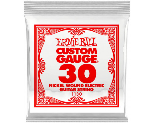 ERNIE BALL 1130 Nickel Wound .030 - Струна одиночная для электрогитары