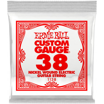 ERNIE BALL 1138 Nickel Wound .038 - Струна одиночная для электрогитары