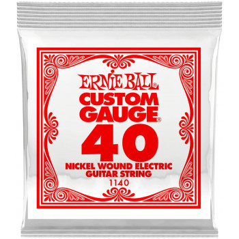 ERNIE BALL 1140 Nickel Wound .040 - Струна одиночная для электрогитары
