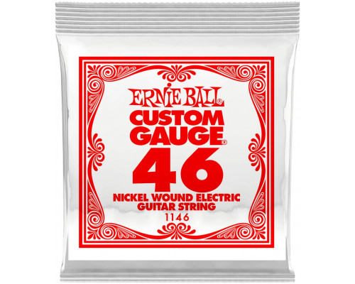 ERNIE BALL 1146 Nickel Wound .046 - Струна одиночная для электрогитары