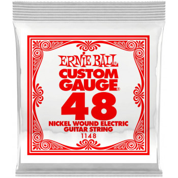 ERNIE BALL 1148 Nickel Wound .048 - Струна одиночная для электрогитары