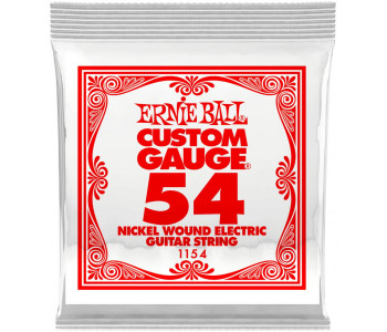 ERNIE BALL 1154 Nickel Wound .054 - Струна одиночная для электрогитары