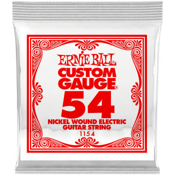 ERNIE BALL 1154 Nickel Wound .054 - Струна одиночная для электрогитары