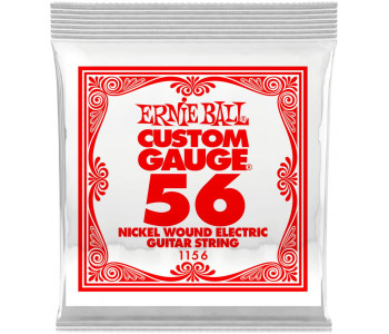 ERNIE BALL 1156 Nickel Wound .056 - Струна одиночная для электрогитары