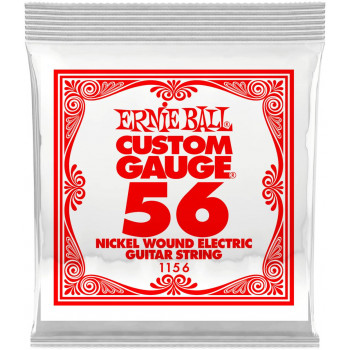 ERNIE BALL 1156 Nickel Wound .056 - Струна одиночная для электрогитары
